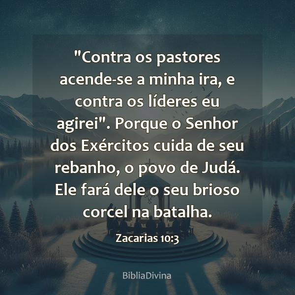 Zacarias 10:3