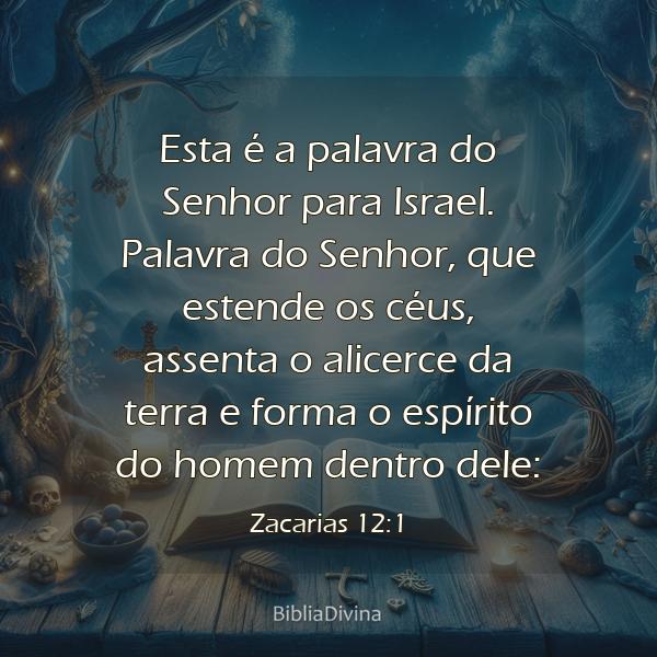 Zacarias 12:1