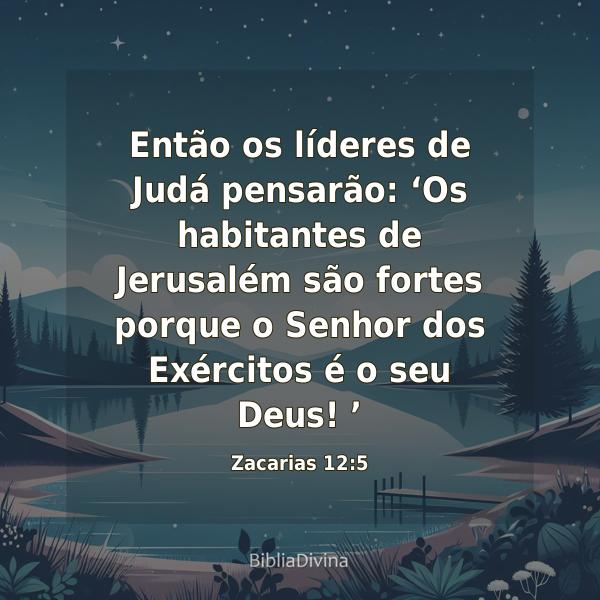 Zacarias 12:5