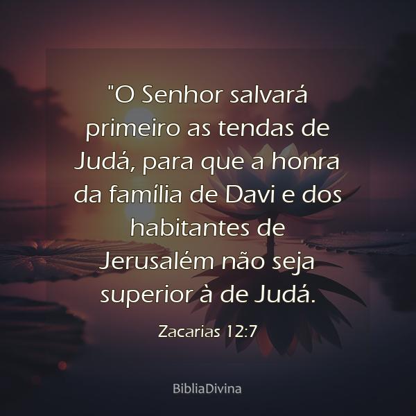 Zacarias 12:7