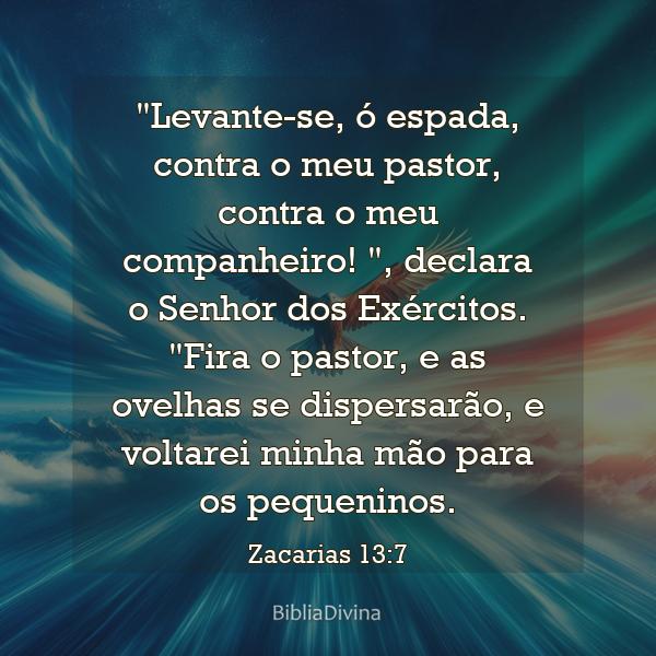 Zacarias 13:7