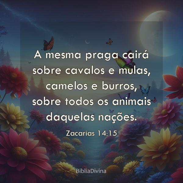 Zacarias 14:15