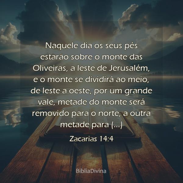 Zacarias 14:4