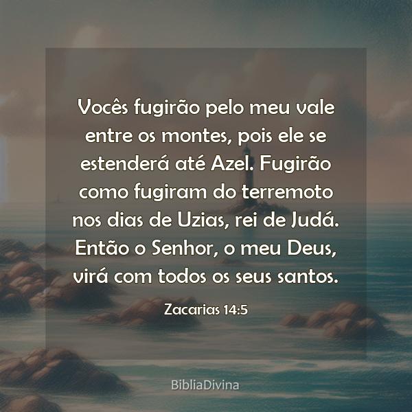 Zacarias 14:5