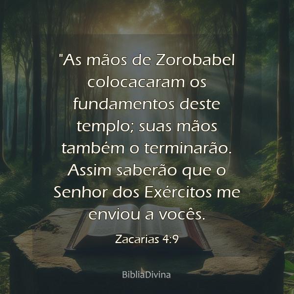 Zacarias 4:9