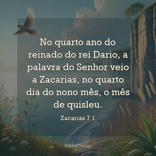 Zacarias 7:1