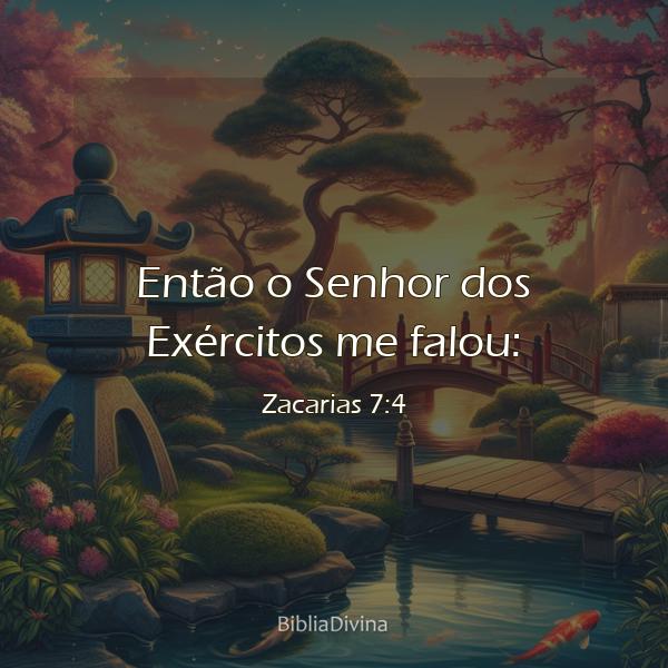 Zacarias 7:4