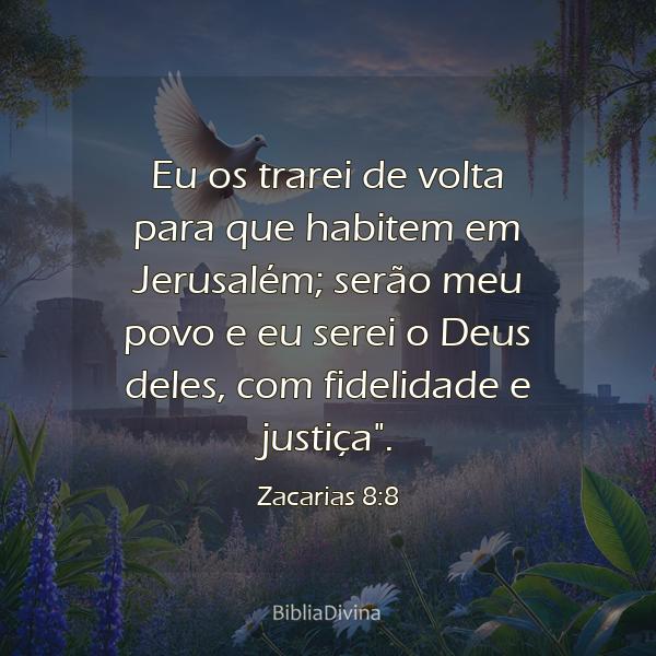 Zacarias 8:8