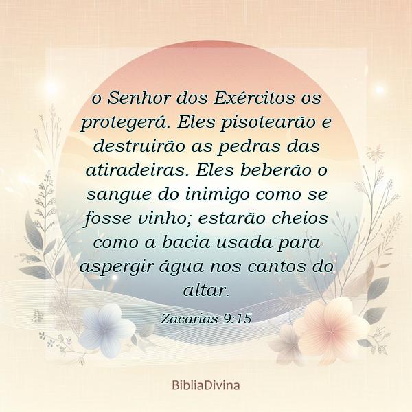 Zacarias 9:15