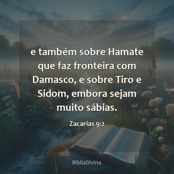 Zacarias 9:2